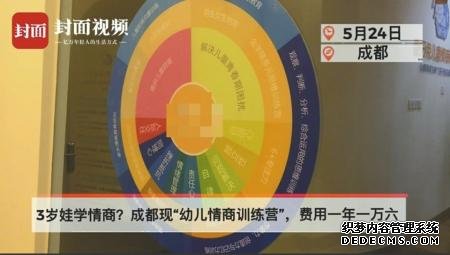 探访幼儿情商训练营：一年费用1.6万 家长不能旁听