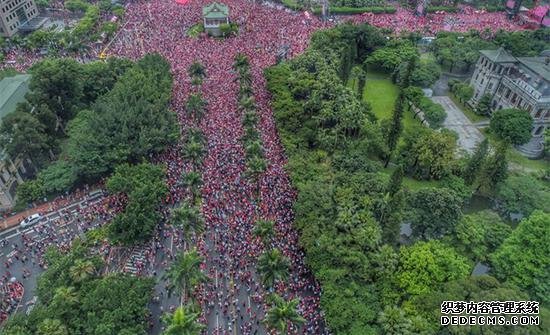 韩国瑜造势时为何猛批蔡英文？香港媒体如许解读