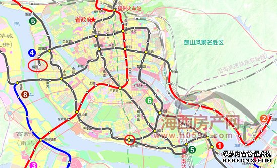 福州地铁4号线又一站点封顶，全线2022年3月试运行！,地铁4号线,交通,4号线