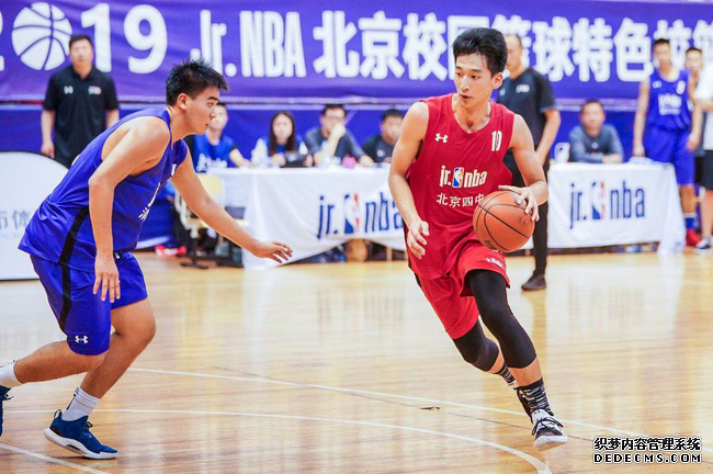 Jr.NBA2019北京校园篮球特色学校比赛高中组决赛落