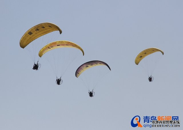 共享蓝天盛宴！山东省首届城市动力伞精英赛青