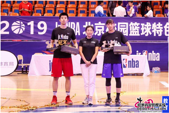 2019Jr. NBA北京高中组决赛落幕，北京四中与清华附中分获男女子冠军