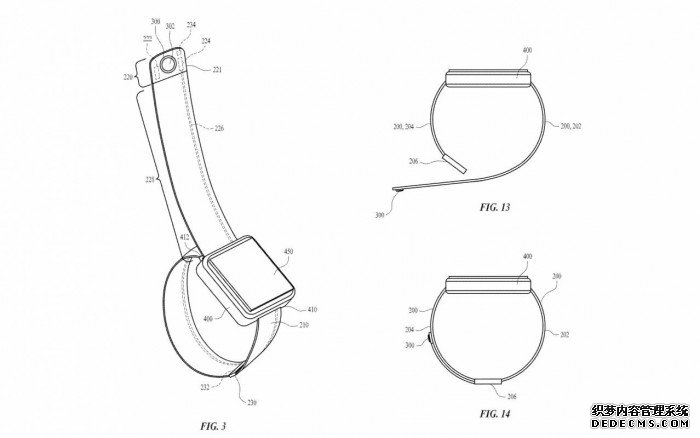 苹果为智能手表申请神奇的“表带摄像头”专利