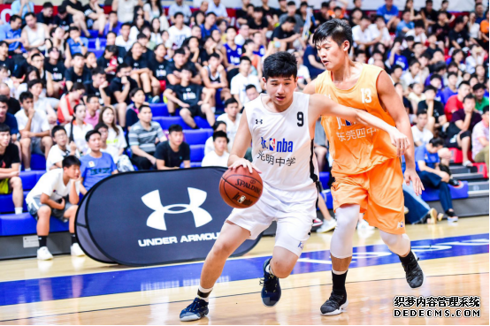 东莞光明中学卫冕Jr. NBA校园篮球联赛@广东高中男子组冠军 深圳第二实验学校荣膺高中女子组冠军