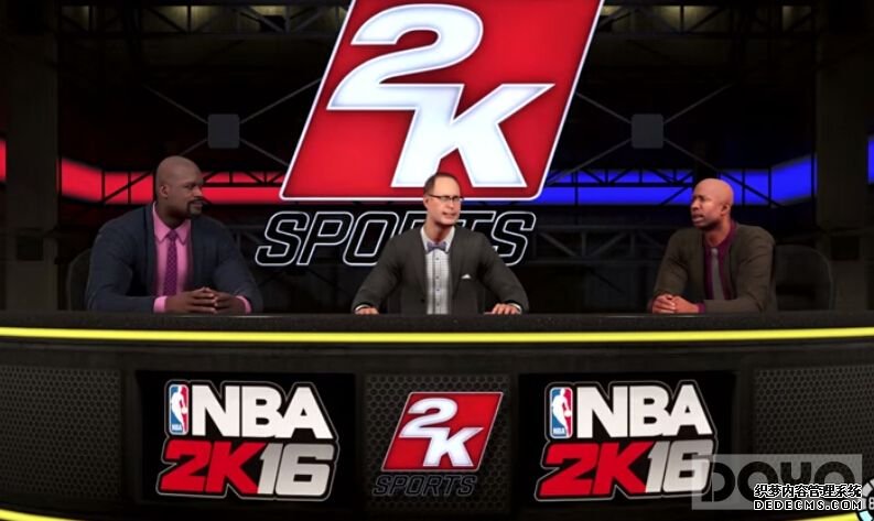 《NBA 2K16》将引入直播间评论 活宝奥尼尔现身