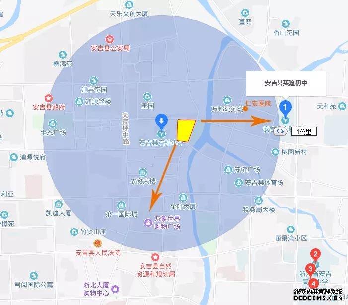 1.52亿起拍价！安吉市中心这宗商住用地将花落谁