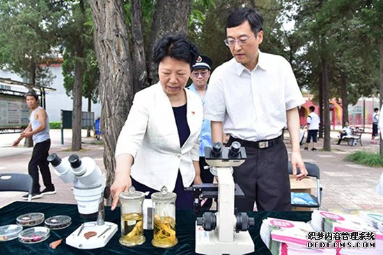 北京西城開展“保健食品知識進學校”主題開放日活動