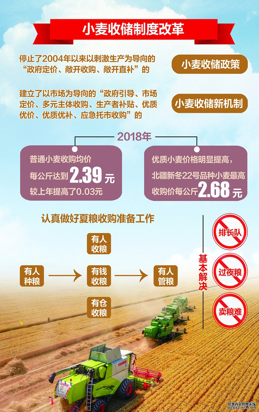 新疆小麦收储制度改革迈出实质性步伐