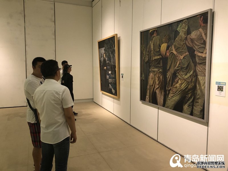 中青年画家展实力 全国60余位油画家力作聚岛城