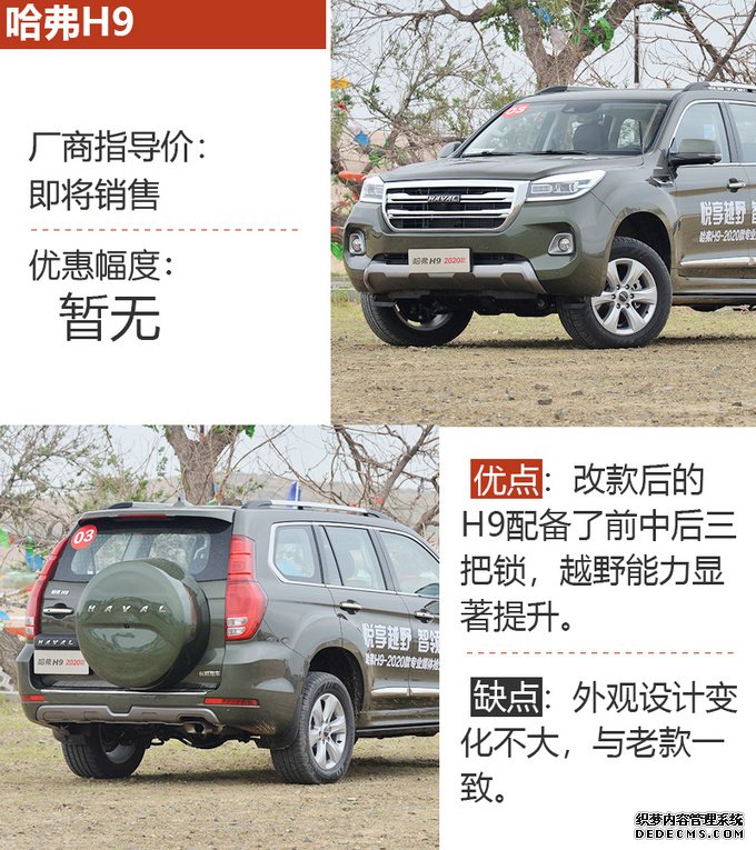 20万就能买非承载四驱SUV 四款“硬核”SUV推荐