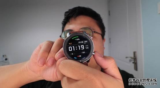 博主评测华科技Amazfit GTR智能手表：比苹果更实用