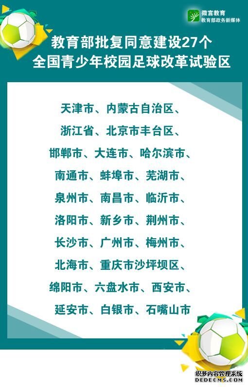 冲呀！荆州入选全国青少年校园足球改革试验区