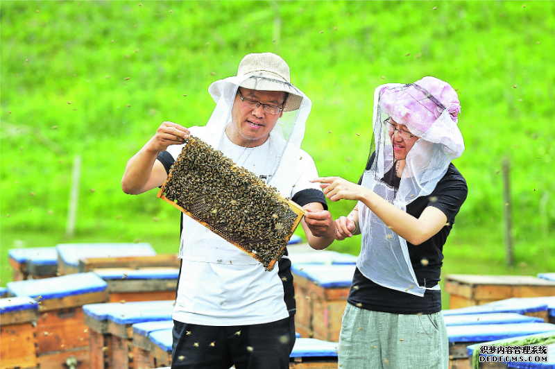 【基层风采·乡村一线】父女俩的甜蜜事业