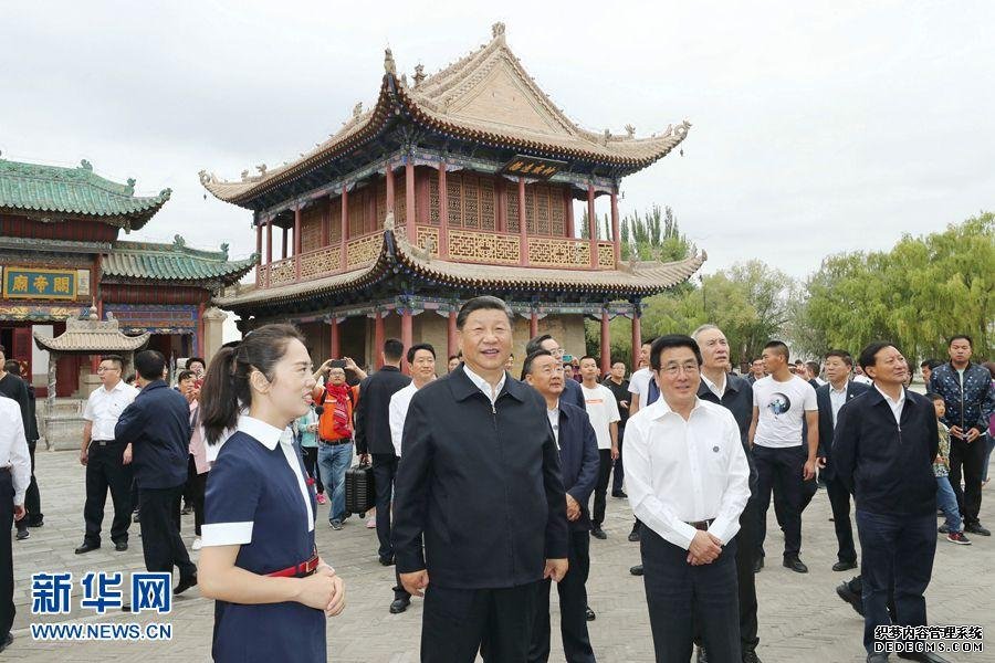 独家照片|跟着总书记穿越河西走廊——60余张高清图片见证甘肃考察之行