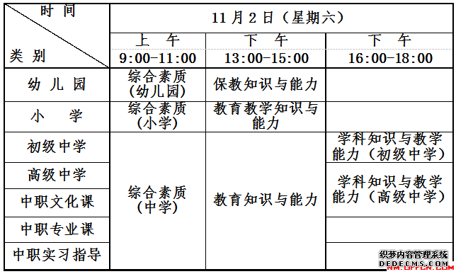 2019下半年青海中小学教师资格考试笔试公告