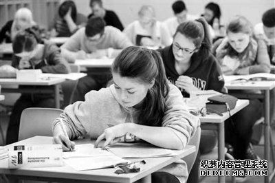 高中毕业考试就是大学敲门砖 德国高考看平时