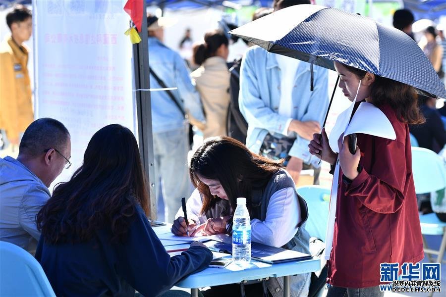 （服务）（3）2019年西藏自治区高校毕业生人才专场招聘会在拉萨举办