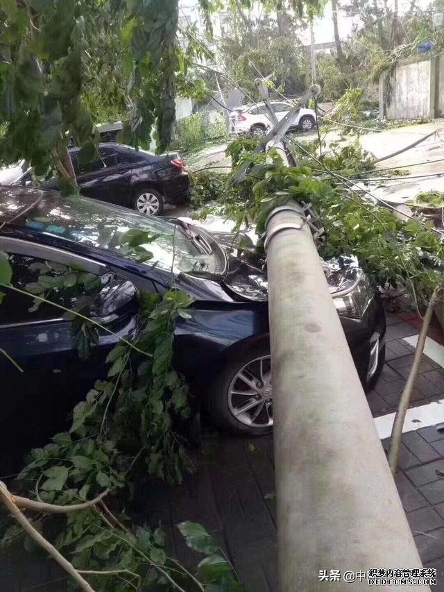 威力吓人！台风杨柳还未登陆，外围龙卷风提前袭击海南破坏严重