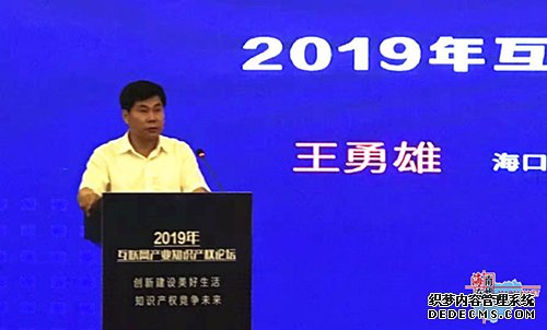 2019海南互联网产业知识产权论坛在海口举行