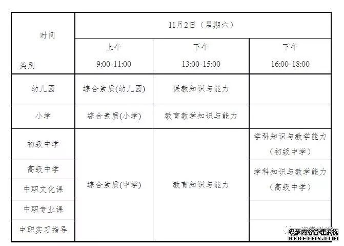 湖南2019年下半年教师资格考试11月2日开考 这些内容要注意