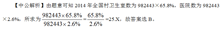 福建选调生考试行测：资料分析倍数的多公式结