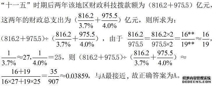 2020年公务员考试行测练习：资料分析（610）