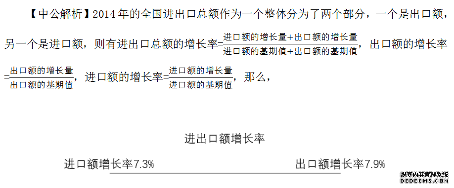 2021国家公务员考试行测资料分析答题技巧：巧用