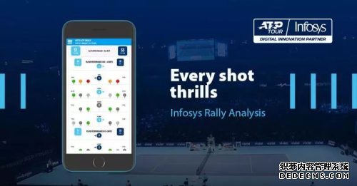 官宣！Infosys操刀设计的新版ATP Tour上线，网球粉