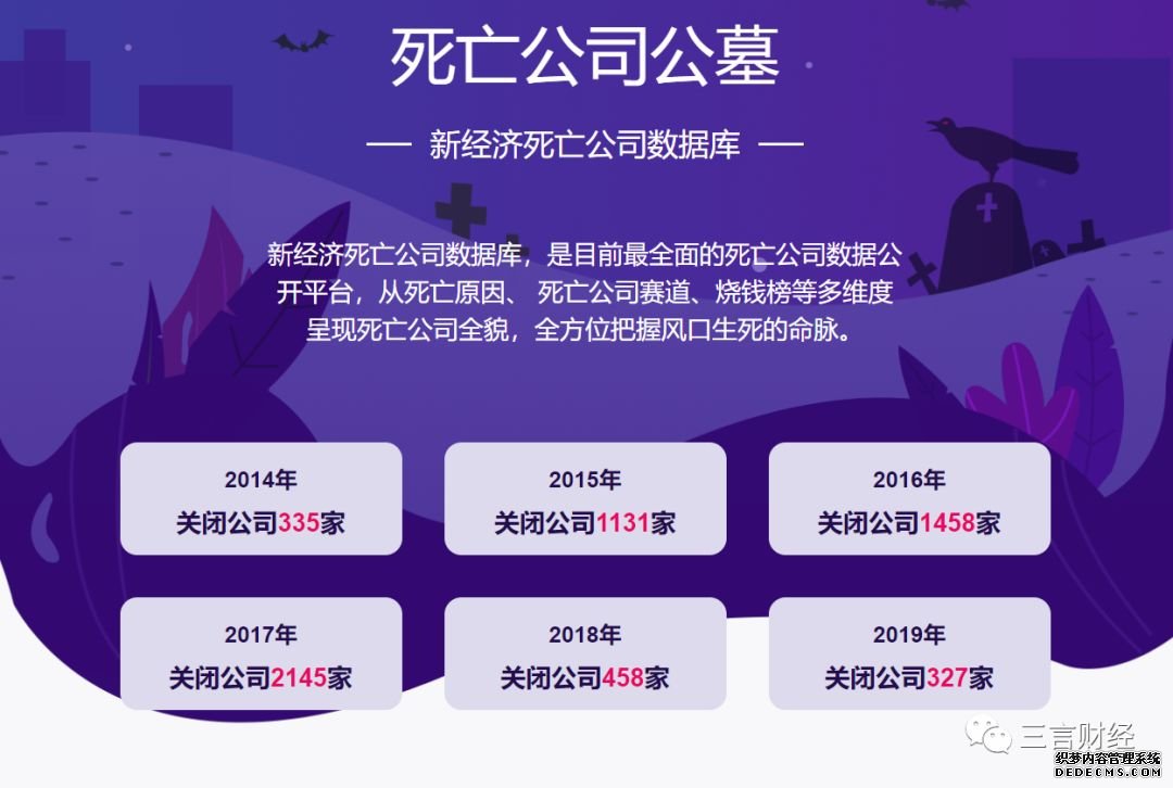 风刚吹起盖子就已落下!盘点2019互联网公司死亡名