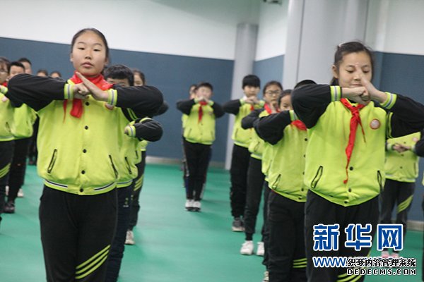 九龙坡区人和小学举行武术段位制考试