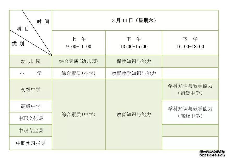 河北省2020年教师资格考试最新通知！这些重要提示一定要知道