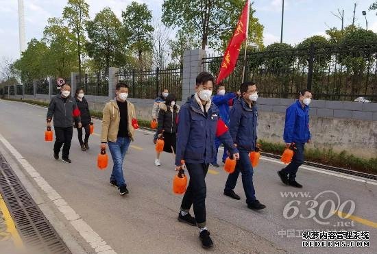 防控生产两不误 山河智能复工保供