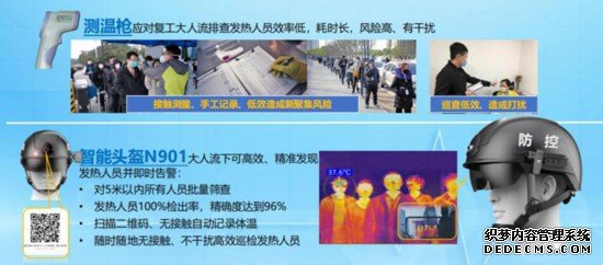 成都“黑科技”现身春熙路热成像智能头盔助力疫情防控