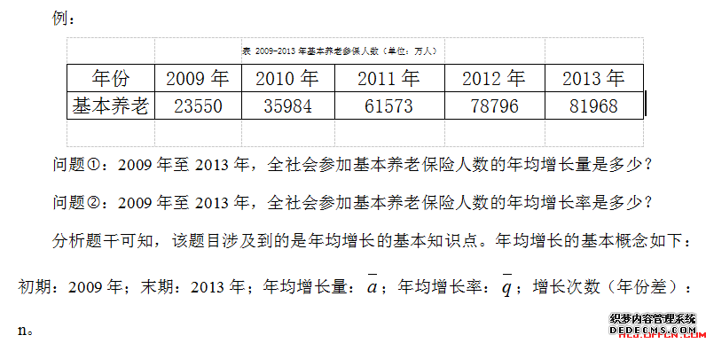 2020黑龙江省考招警考试行测资料分析知识点备考