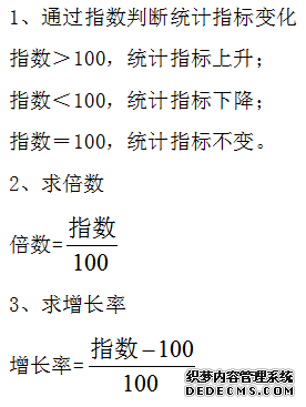 2020年军队文职考试公共科目：指数考什么