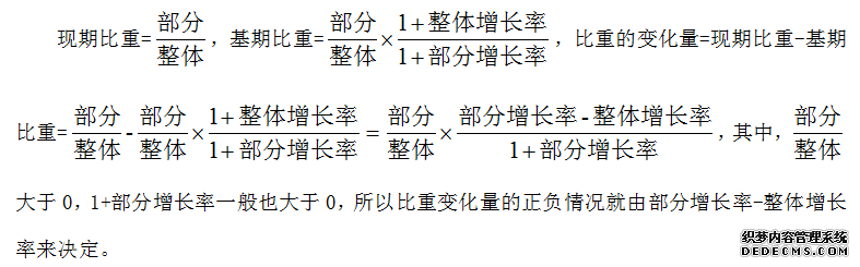 2020重庆公务员考试行测资料分析：巧妙判断比重