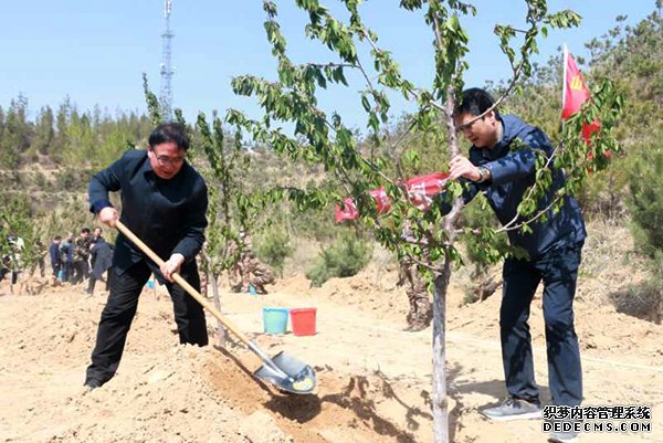 国家“互联网+全民义务植树”基地在太原北山生