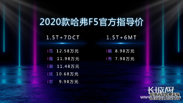 哈弗F系智能潮品体验季燃情开启 2020款哈弗F5“云出道” 7.98万起