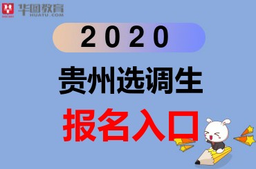 2020贵州选调生考试报名时间-贵州公务员考试网