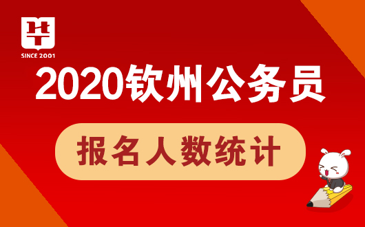 2020广西钦州公务员报名人数查询系统