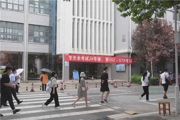 郑州财经学院考点2020年专升本考试圆满结束