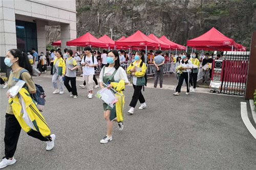 霍山县2020年普通高考文史类考试在霍山职业学校