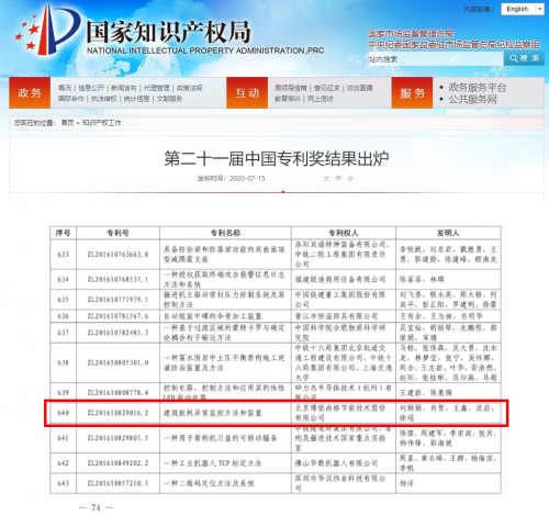 博锐尚格荣获第二十一届中国专利奖，抢占智能运维技术高地