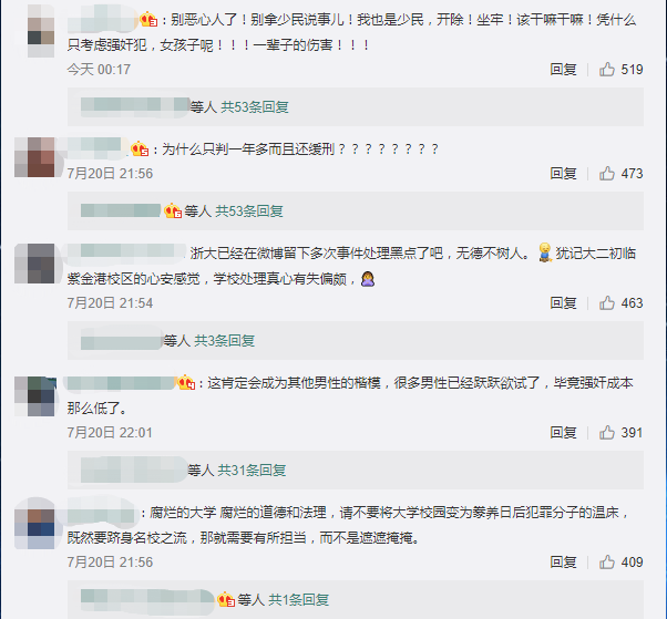 如果强奸犯可以被留校察看 考试作弊被开除是不是很冤枉？