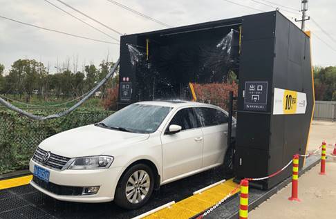 驿公里智能洗车：颠覆传统洗车行业，无人智能洗车行未来已至