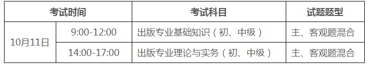 深圳市：2020年出版职业资格考试报名时间8月6日