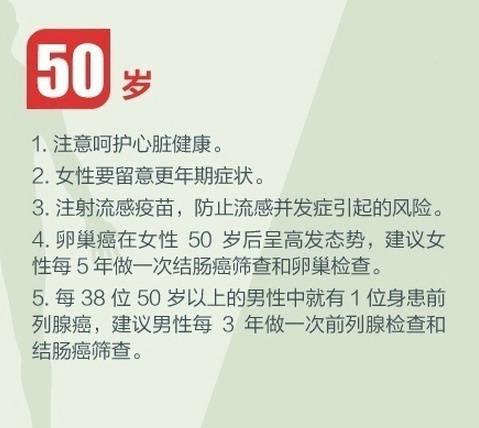 健身养生教程 人生必做的健康功课，人在各个年龄段需要注意什么