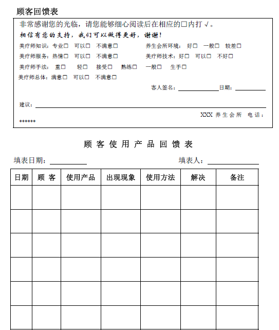 养生SPA、保健足浴会所管理手册（全套63页）