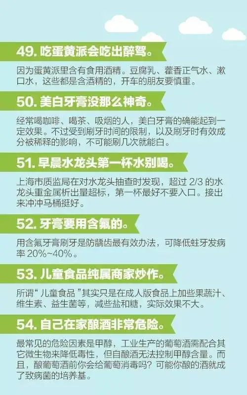 这60个健康小知识，看病，保养，减肥都全乎