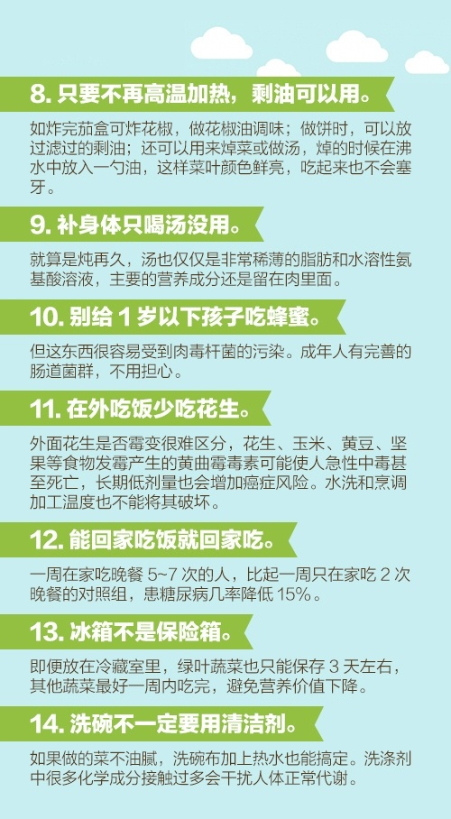 这60个生活中的健康知识，能学到一半，多活10年！